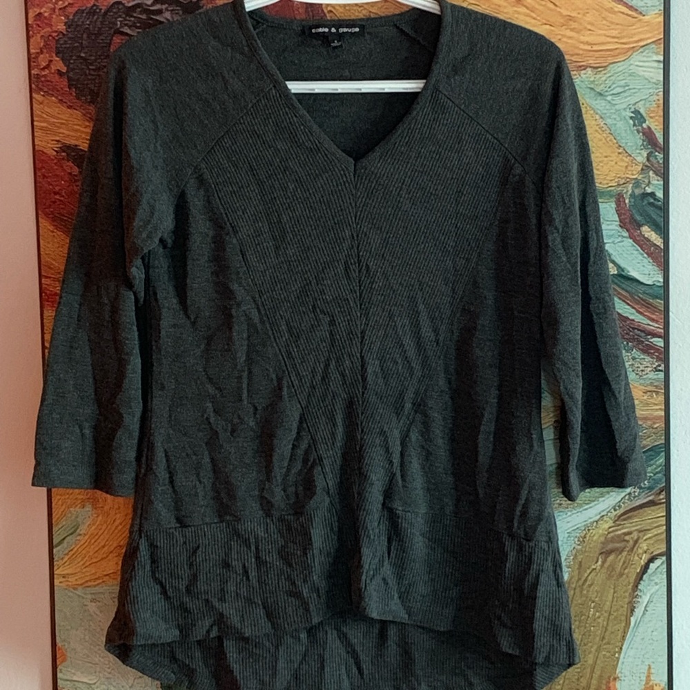 Re-posh. Gray sweater